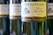 Bottles of Coteaux de Glanes wine