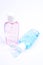 Bottles of lotion containing microplastics - Series 2