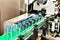 Bottles transfer on Automated conveyor systems