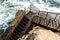 Bottom of Beach Access Staircase, Sunset Cliffs, San Diego