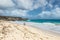 Bottom beach in Barbados island, Caribbean