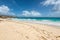 Bottom beach in Barbados island, Caribbean