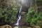 Bottom Fall of the Ng Tung Chai Waterfalls in Hong Kong