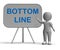 Bottom Line Whiteboard Shows Reduce Costs Grow Income