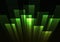 Bottom speed rush green bar abstract background