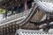 Bottom of steps entering Nigatsu-do Hall on the Todai-ji temple