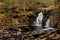 Bottom tier of Enders Falls in Enders State Forest