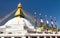 Boudha bodhnath Boudhanath stupa Kathmandu prayer flags