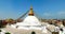 Boudhanath Buddhist complex located in Kathmandu city, Nepal