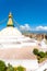 Boudhanath Stupa Aerial View High