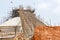 Boudhanath stupa after earthquake