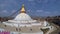 Boudhanath stupa timelapse in Kathmandu