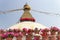 Boudhanath stupa view, Kathmandu, Nepal