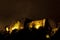 Bouillon castle at night
