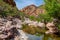 Boulder Canyon Trail Superstition Mountain Wilderness in Arizona