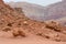 Boulder field, rock formations in Vermilion, Arizona