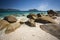 Boulder strewn beach, Fitzroy Island.