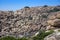 Boulder strewn landscape of Hampi which is a UNESCO Heritage Site