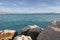 Boulders and Adriatic Sea