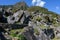 Boulders and Mountains at Machu Picchu