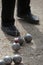 Boules (Petanque) game