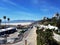 Boulevard at Santa Monica Beach in Los Angeles