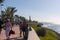 Boulevard to the lighthouse of Maspalomas