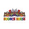 Bounce House Logo Vector