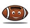 Bouncing american football ball