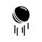 bouncy ball fidget toy glyph icon vector illustration