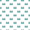 Bouncy castles pattern seamless