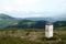 Boundary stone with Poland in Rohace western Tatra mountains, Slovakia