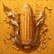 Bountiful Harvest: A Golden Corn Kernels Image