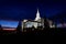 Bountiful Utah Mormon Temple at Night