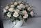 Bouquet of beautiful exclusive roses