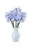 Bouquet of blue hyacinths