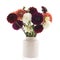 Bouquet colorful Dahlias in vase