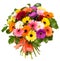 Bouquet of colorful gerberas