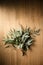 Bouquet of eucalyptus with silver-gray leaves