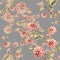 Bouquet flowers dahlia watercolor seamless pattern