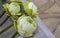 Bouquet of fresh white Lotus for the Buddha. prayer for buddha