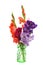 Bouquet of gladioluses