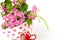 Bouquet of pink crepe myrtle