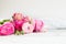 Bouquet of Pink Ranunculus, Buttercup Flowers