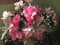 Bouquet of Pink Silk Flowers