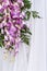 Bouquet purple swag