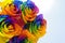 Bouquet of Rainbow rose