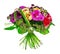 Bouquet of rose, paeonia and orchid