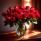 Bouquet of roses, romantic flowers