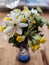 Bouquet of summer flowers in vase